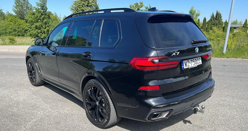 BMW X7 cena 380000 przebieg: 108000, rok produkcji 2020 z Zator małe 232